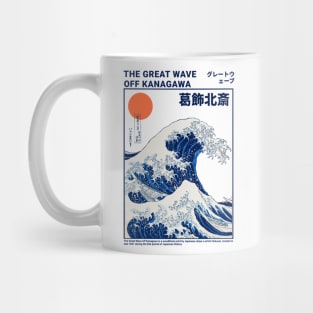 The Great Wave Off Kanagawa – Hokusai Inspired Art Mug